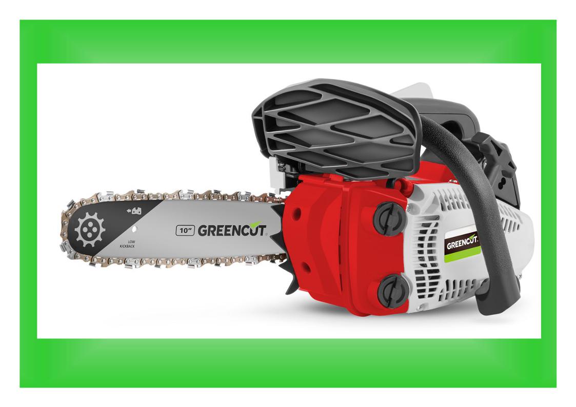 Greencut Tools - Con las motosierrras Greencut no habrá ramas, arbustos, ni  árboles que se te resistan. ¿Conoces nuestra motosierra GS620X?  Encuéntrala, en nuestra web, junto a todos sus atributos y todas